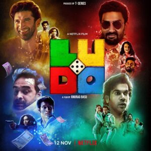 Read more about the article Ludo 2020 Hindi Movie NetFlix 720p HDRip 1GB Download & Watch Online